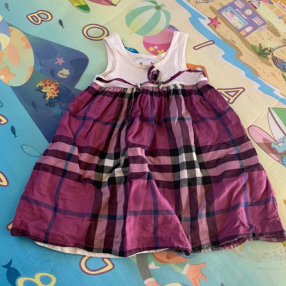 BURBERRY TANK DRESS